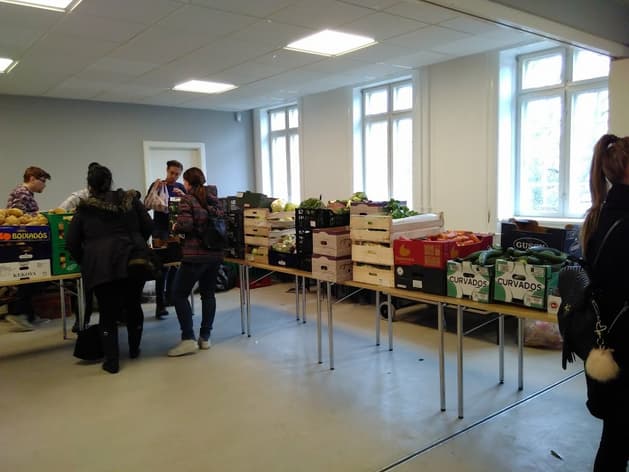 Distribution event in Copenhagen